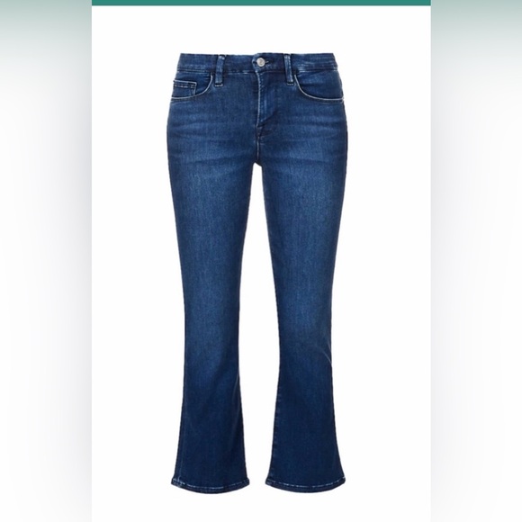 FRAME Le Crop Mini Boot in Bornstein - Picture 2 of 6